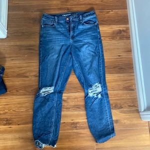 American eagle stretch mom jeans